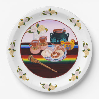 Pan Dulce Paper Plate