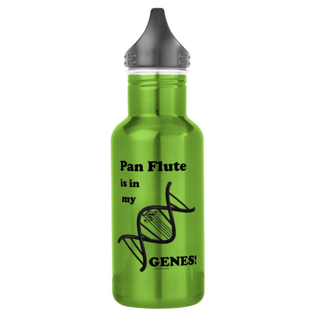 Pan Flute in my Genes 532 Ml Water Bottle (Left)