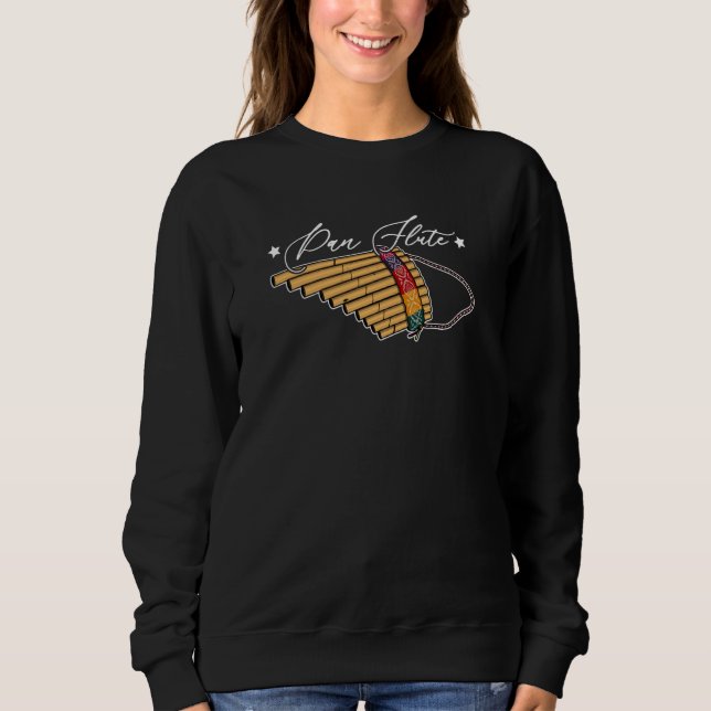 Pan Flute Musical Instrument  13 Sweatshirt (Front)