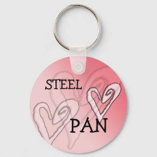 Pan Heart Keychain