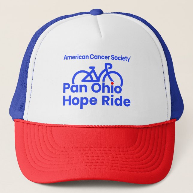 Pan Ohio Hope Ride Trucker Hat (Front)