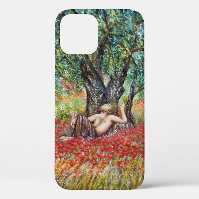 PAN, OLIVE TREE AND POPPY FIELDS Case-Mate iPhone CASE (Back)