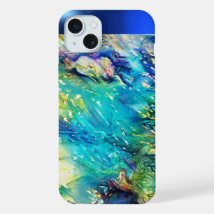PAN PLAYING FLUTE AND DEER IN GREEN WOODLAND iPhone CASE