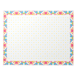 Pan Pride BuJo Dot Grid ADHD Habit Tracker Planner Notepad