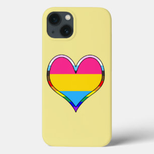 Pan Pride Heart Case-Mate iPhone Case