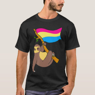 Pan Pride Sloth Panseual T-Shirt