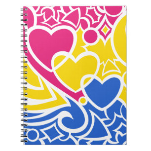 Pan Pride Squiggles Notebook
