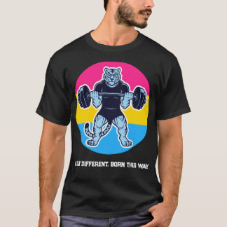 Pan Pride Tiger Lifter Gym Shirt — Born This Way