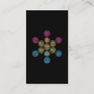 pan Sacred circles Business Card