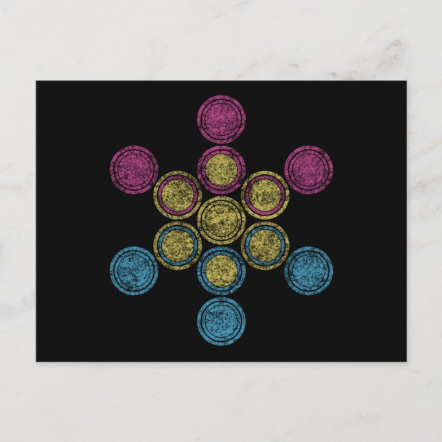 pan Sacred circles Postcard (Front)