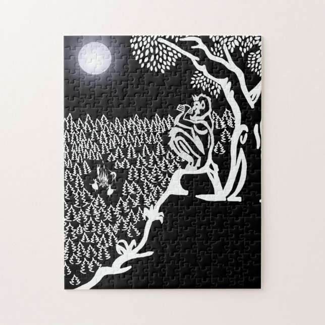 Pan Serenade Jigsaw Puzzle (Vertical)