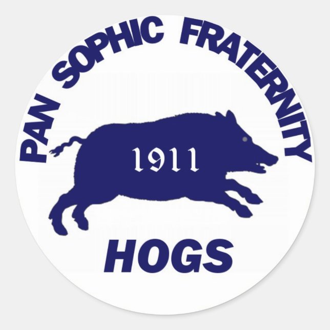 Pan Sophic Hogs Sticker (Front)