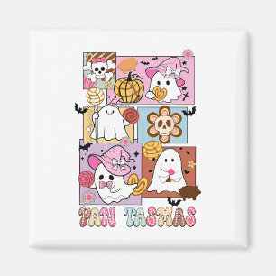 Pan Tasmas Ghost Pumpkin Spooky Conchas Halloween Magnet