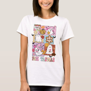 Pan Tasmas Ghost Pumpkin Spooky Conchas Halloween  T-Shirt