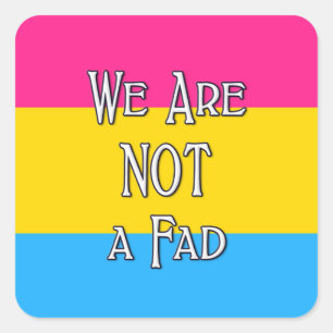 Pan We Are... Square Sticker