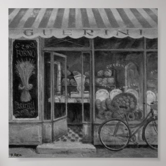 Panadería Guerini Hornear(Italia) Charcoil O Atw Poster (Front)