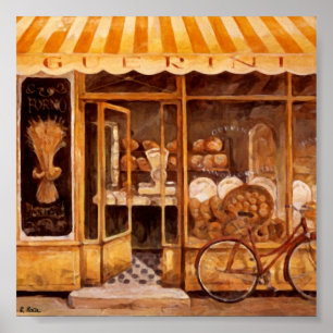 Panadería Guerini Hornear (Italia) Original Atwork Poster