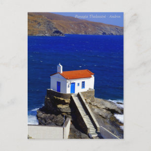 Panagia Thalassini - Andros Postcard