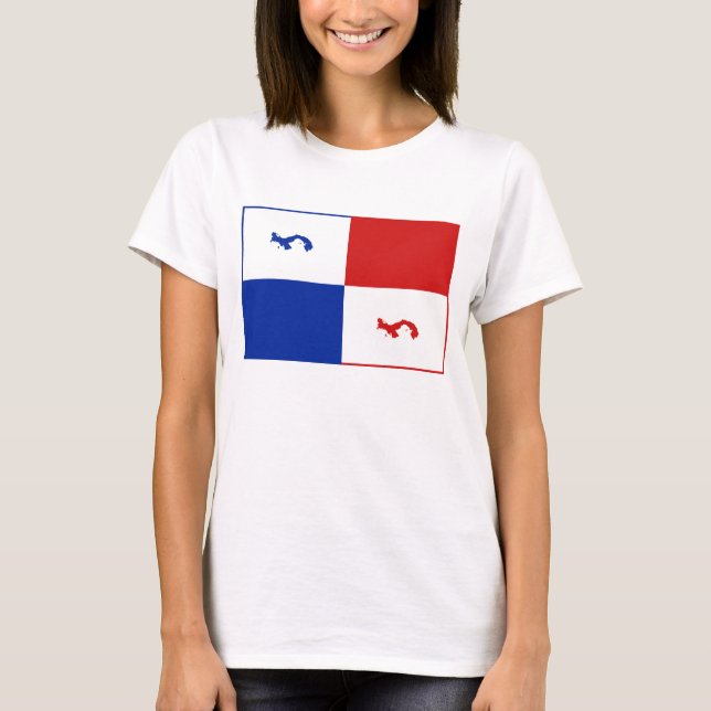 Panama Banner x Map T-Shirt (Front)