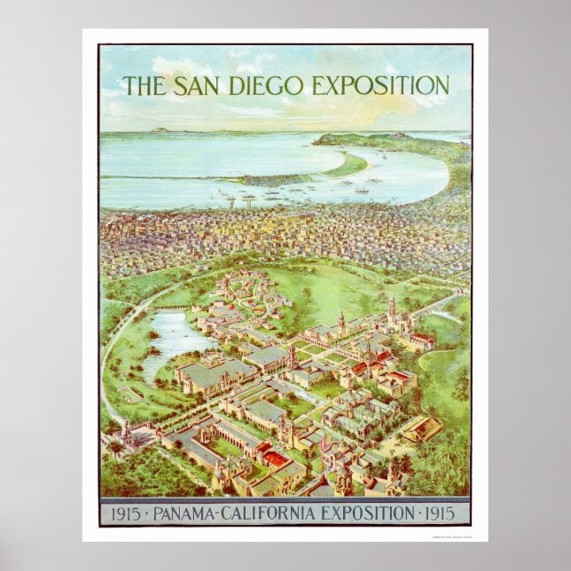 Panama - California Exposition in San Diego 1915 Poster (Front)