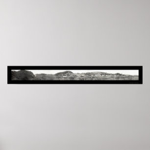 Panama Canal Culebra Photo 1906 Poster