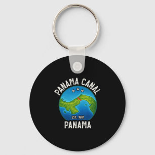 Panama Canal Est.1881  Key Ring