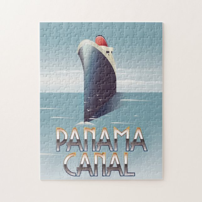 Panama Canal Jigsaw Puzzle (Vertical)