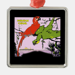 Panama Canal Metal Tree Decoration