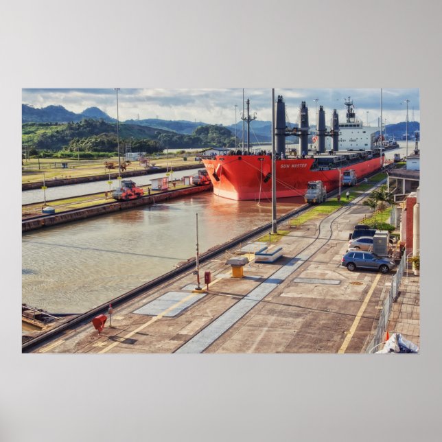 Panama Canal poster (Front)