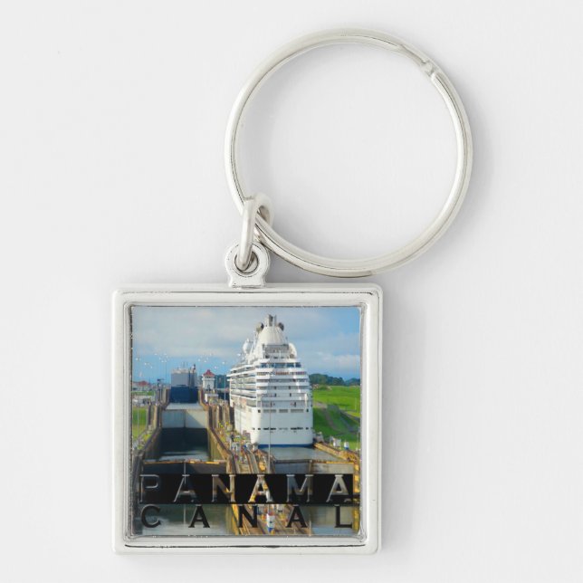 Panama Canal Souvenir Key Ring (Front)