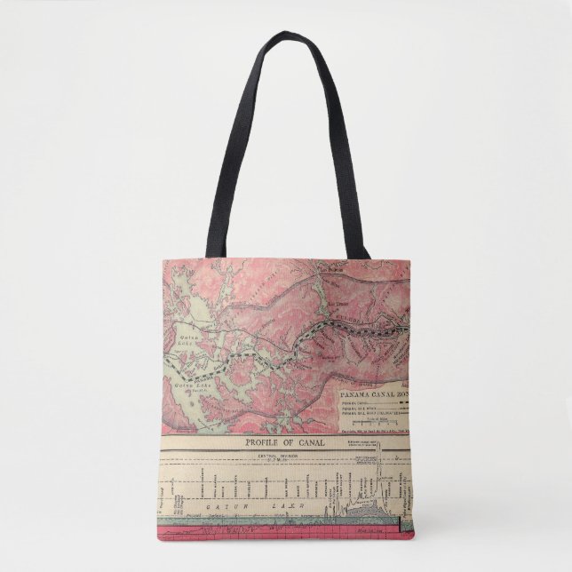 Panama Canal Tote Bag (Front)
