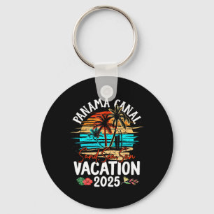 Panama Canal Vacation 2025 Matching Family Group Key Ring