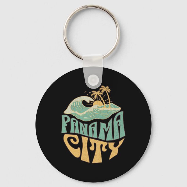 Panama City _1  Key Ring (Front)