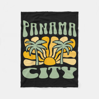 Panama City _6  Fleece Blanket