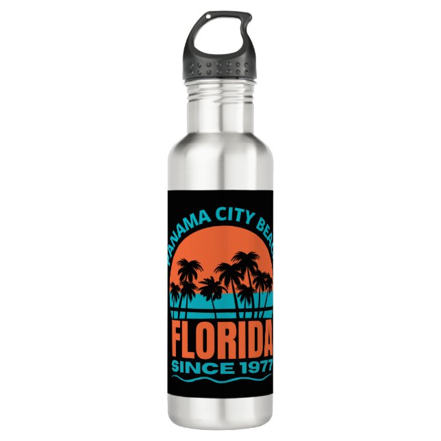 Panama City Beach Florida 710 Ml Water Bottle (Front)