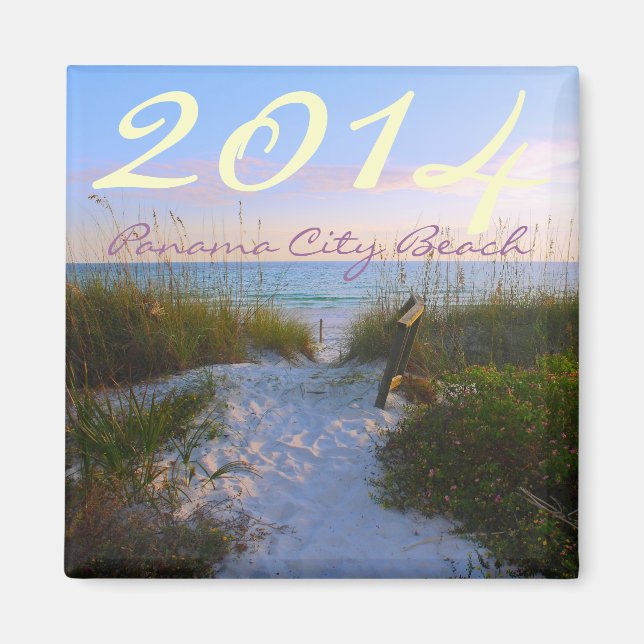 PANAMA CITY BEACH - Florida - CUSTOMIZE YEAR Magnet (Front)