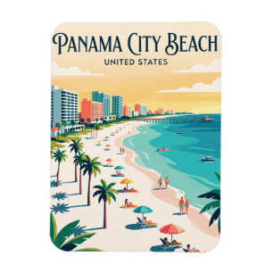 Panama City Beach Florida Magnet