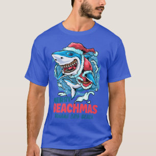 Panama City Beach Florida Merry Beachmas Christmas T-Shirt