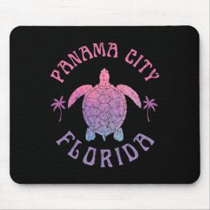 Panama City Beach Florida Sea Turtle Summer Vacati Mouse Pad