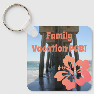 Panama City Beach Florida Vacation, CUSTOMIZE IT! Key Ring