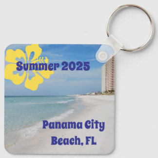 Panama City Beach Florida Vacation, CUSTOMIZE IT! Key Ring