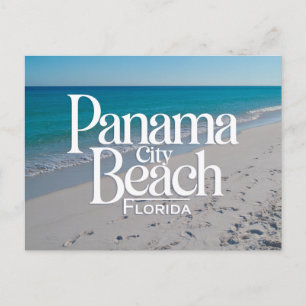 Panama City Beach Florida , Vintage Postcard