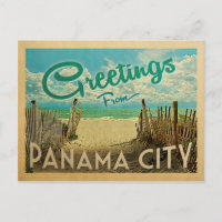 Panama City Beach Vintage Travel