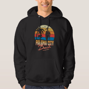 Panama City Florida Beach Surfing Surfer Ocean Sum Hoodie