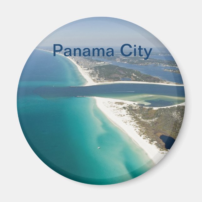 Panama City fridge magnet (Front)
