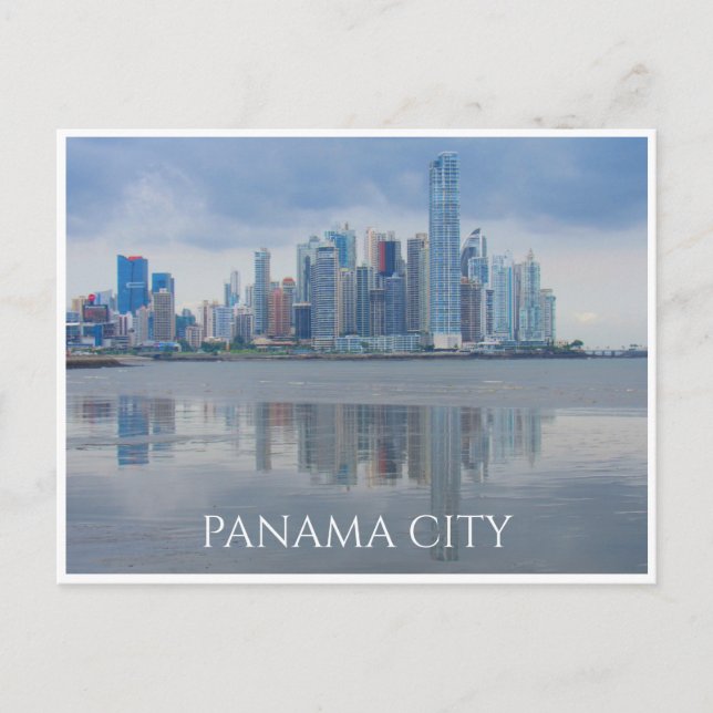 panama city reflections postcard (Front)