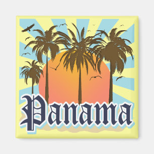 Panama City Souvenir Magnet
