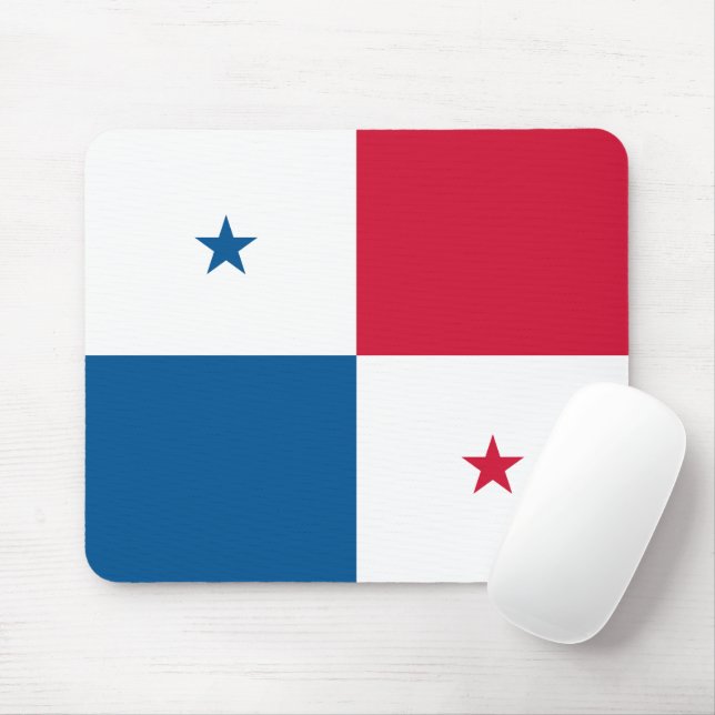 Panama flag mouse pad (With Mouse)