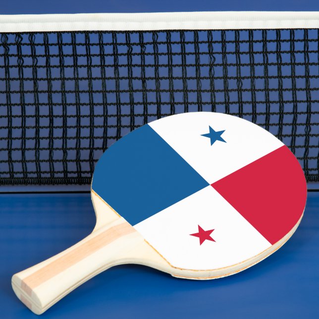 Panama flag ping pong paddle (Insitu)