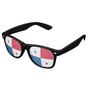 Panama flag retro sunglasses